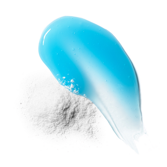 HydroPeptide Brighten & Glow Jelly Mask — texture & powder